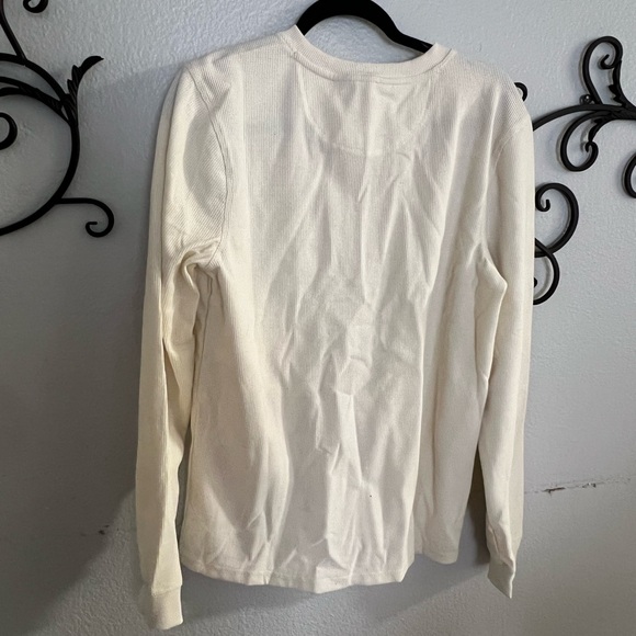 Cream Textured Button - Picture 2 of 6